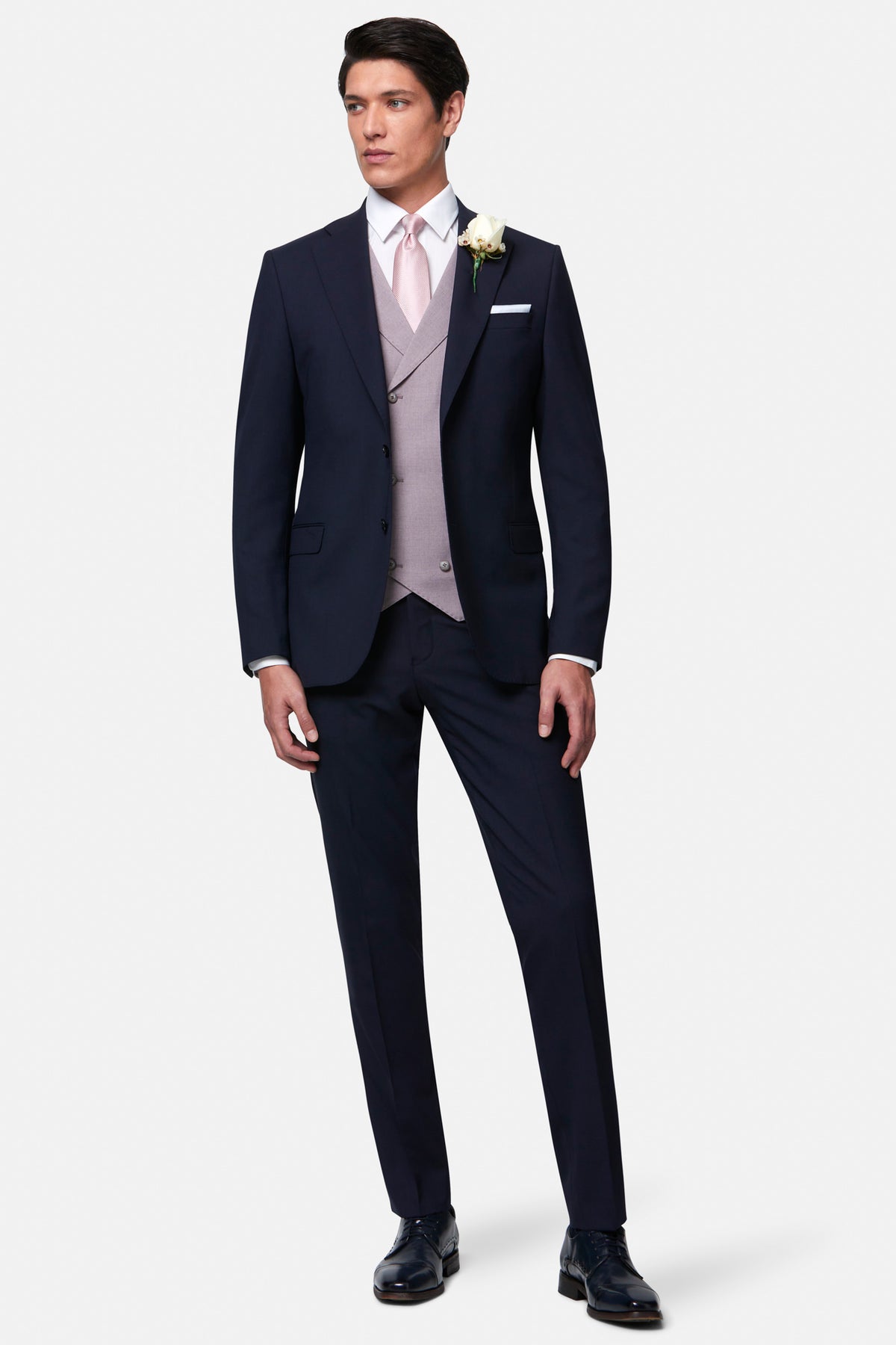 Albert Blush DB WC By Benetti Menswear 