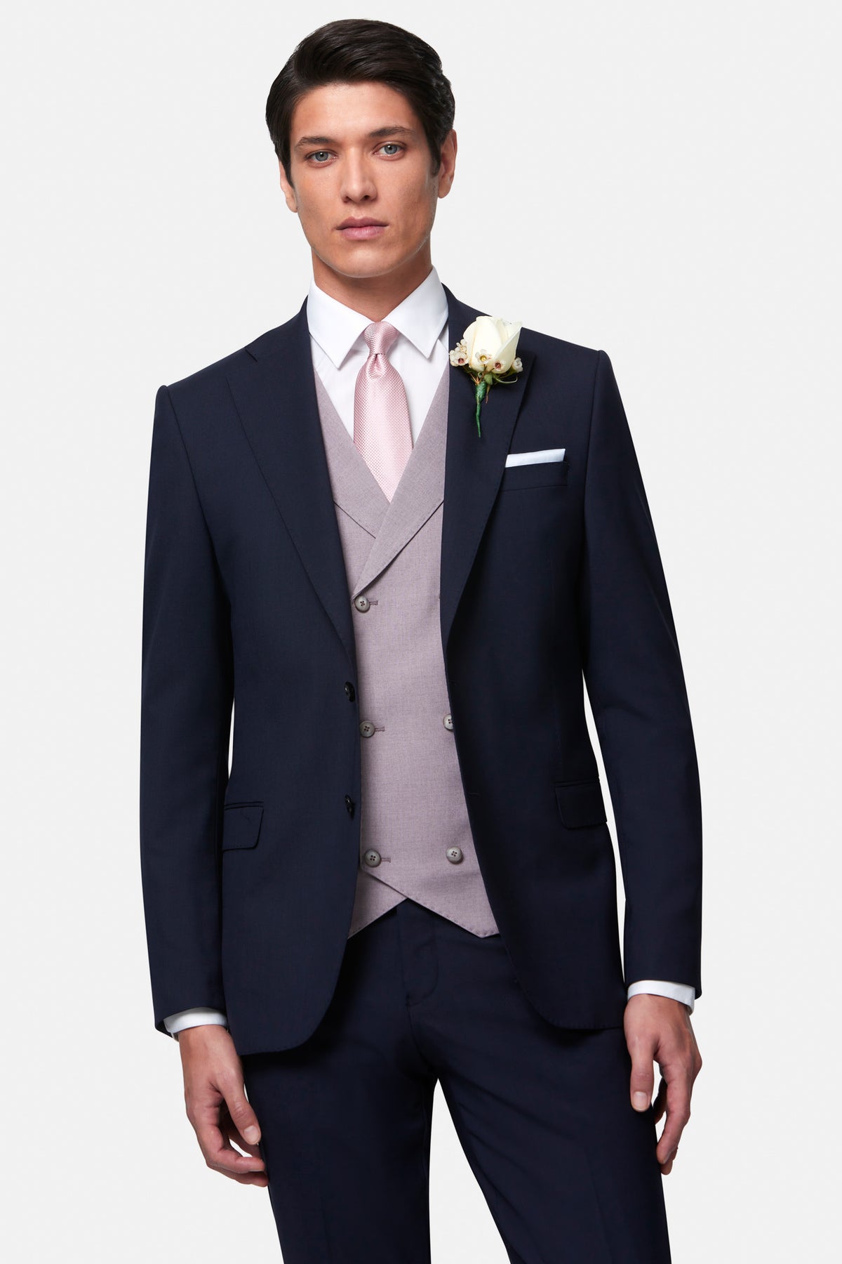 Albert Blush DB WC By Benetti Menswear 