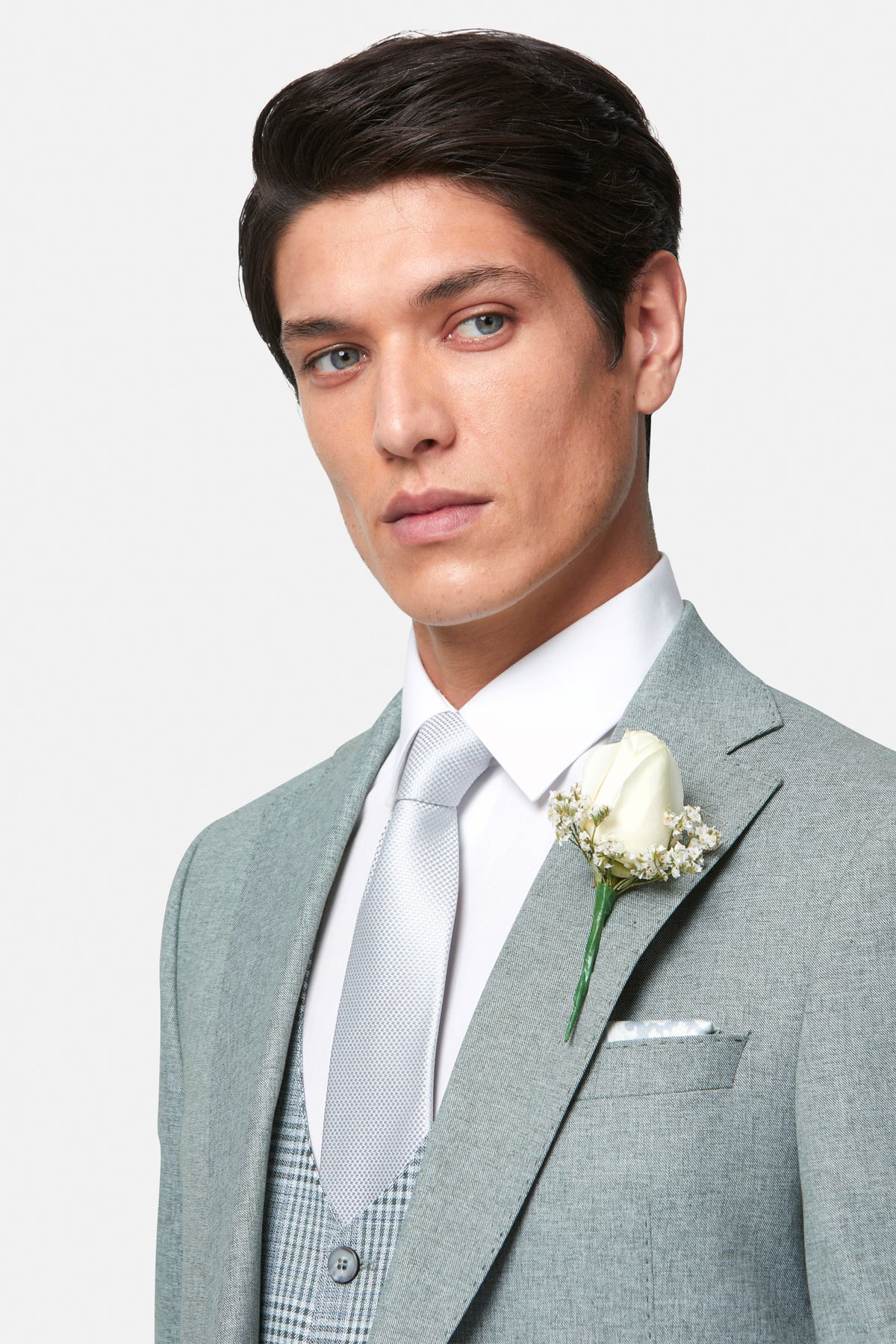 Albert Sage Jacket with Jeff Check WC By Benetti Menswear 