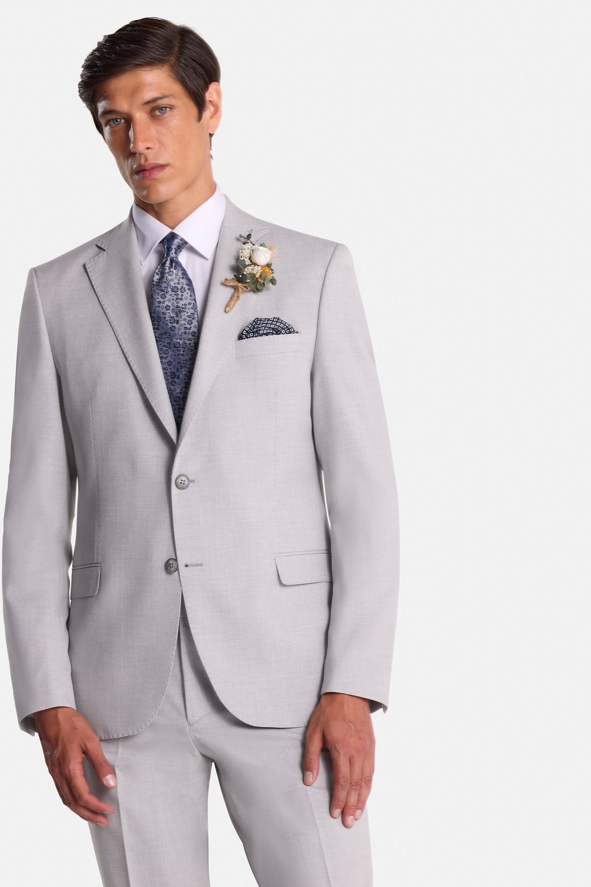 Albert silver 2pc Mix and Match Suit 