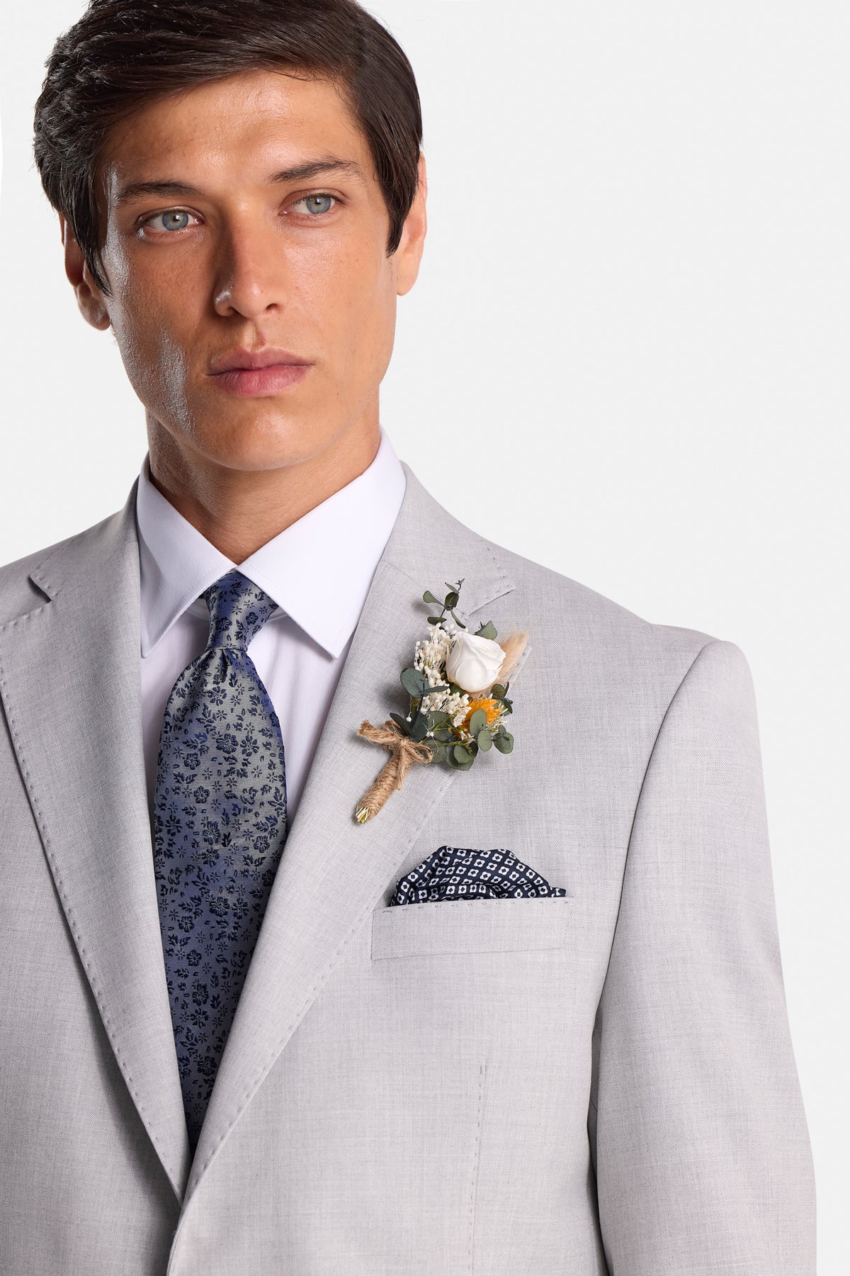 Albert silver 2pc Mix and Match Suit 