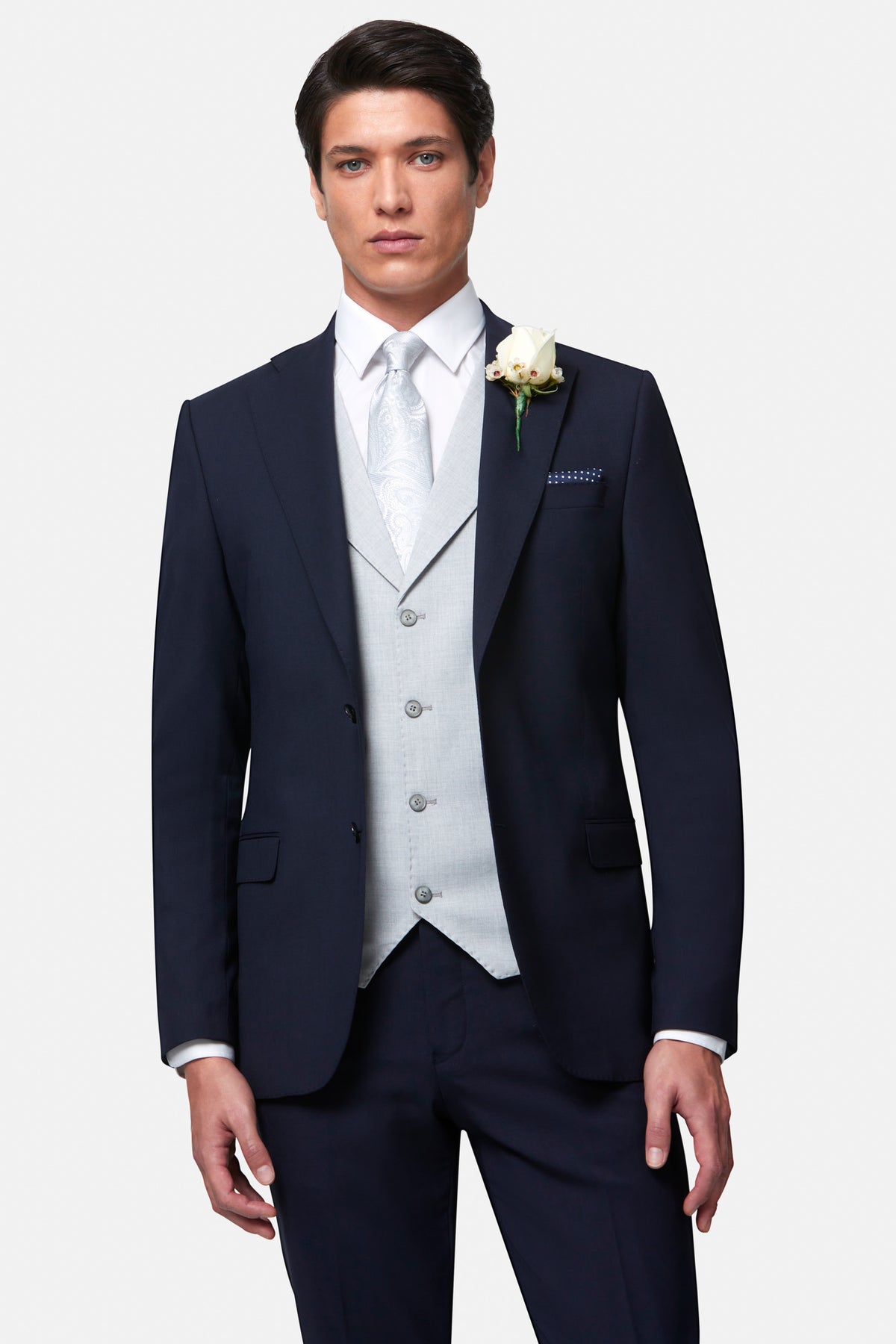 Albert Silver Notch WC By Benetti Menswear 