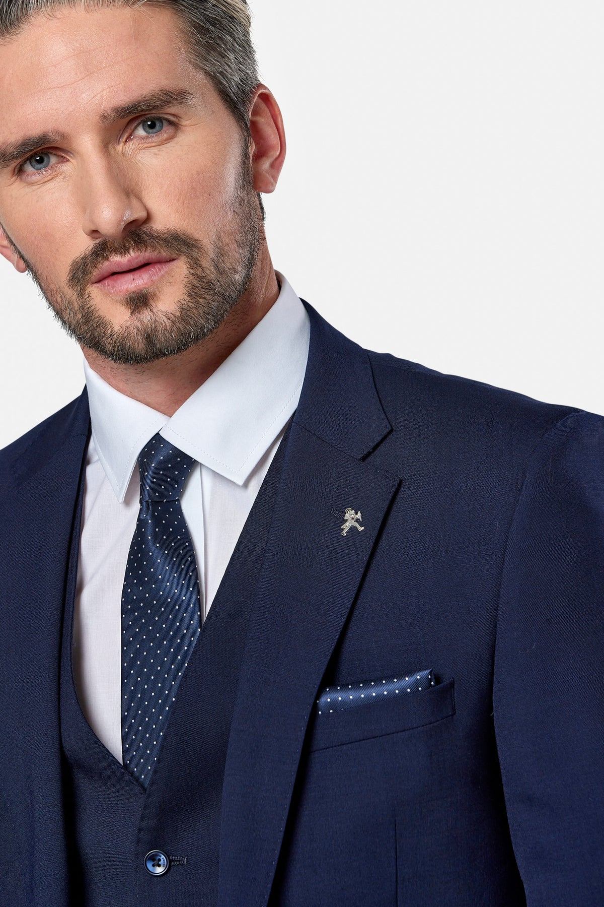 Herbie Frogg 3PC Navy Suit 