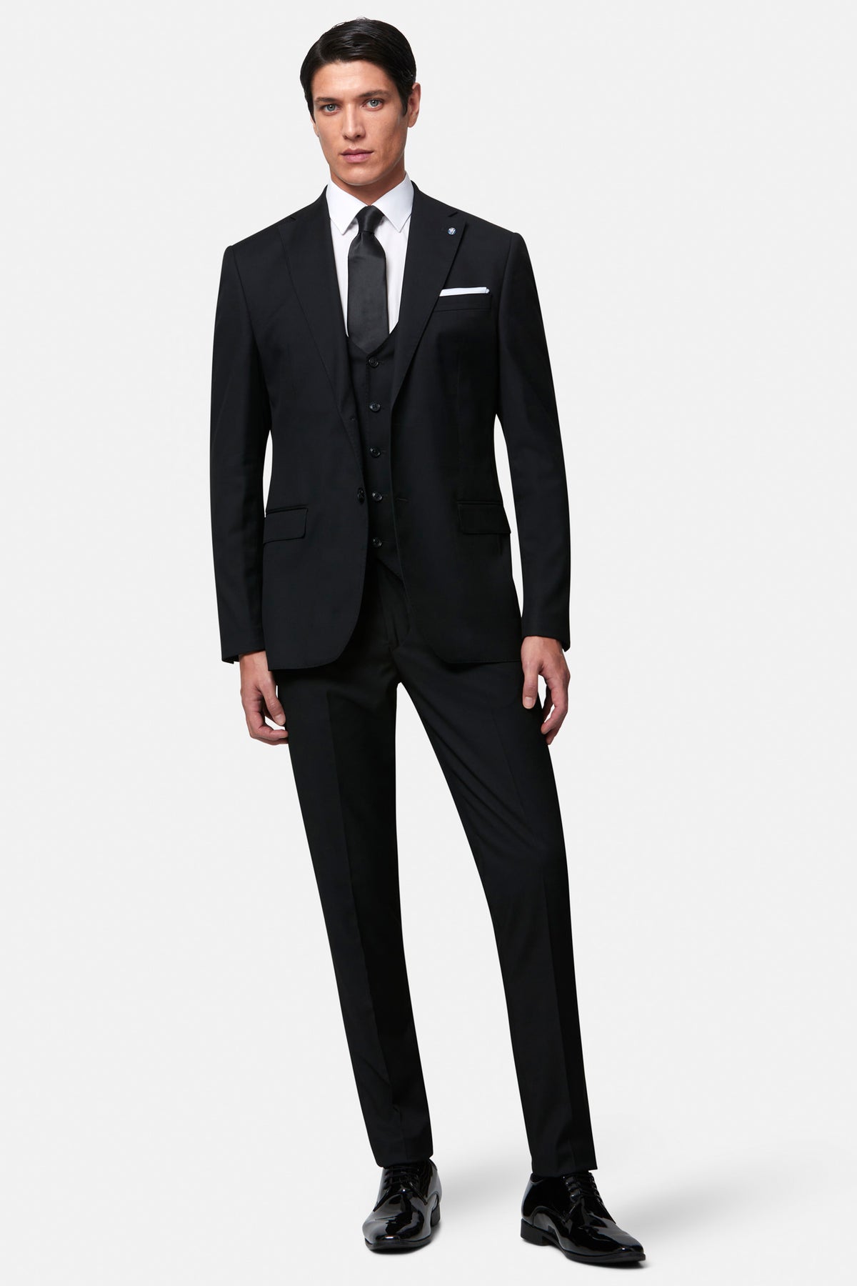 Edina Black 3PC By Benetti Menswear 