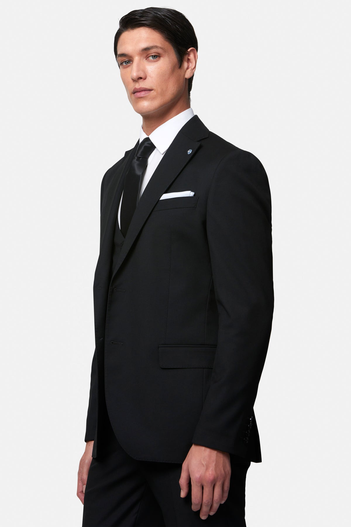 Edina Black 3PC By Benetti Menswear 