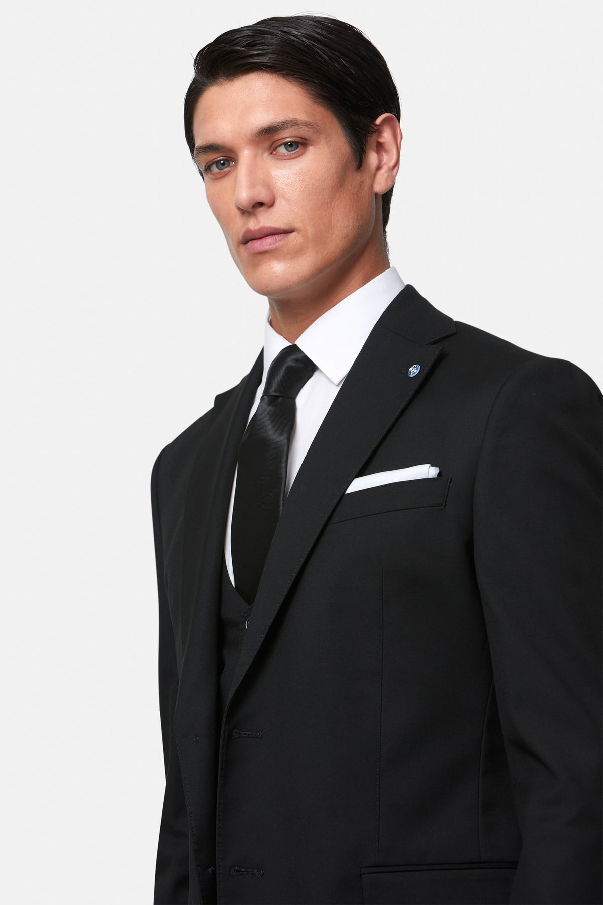 Edina Black 3PC By Benetti Menswear 