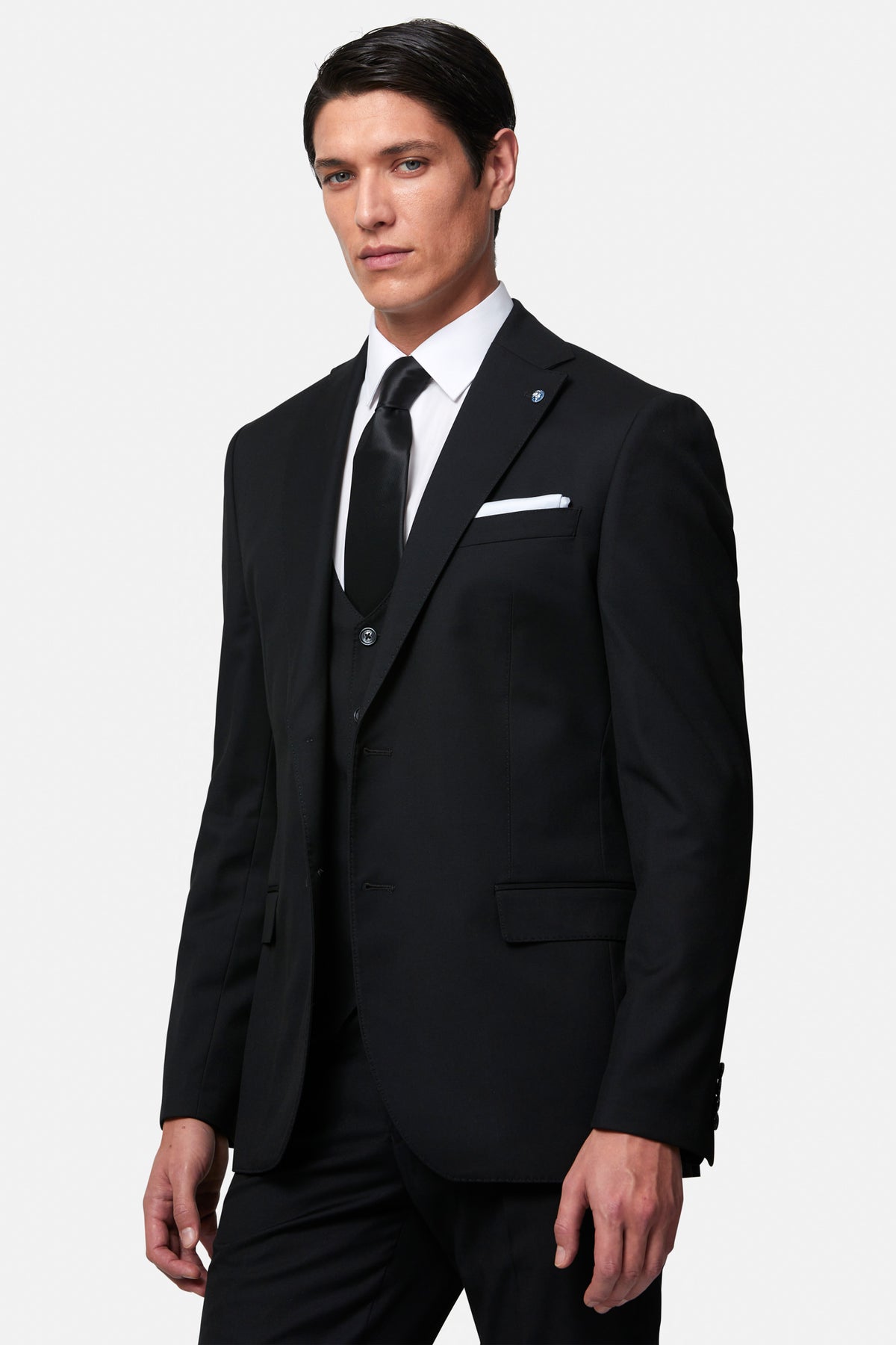 Edina Black 3PC By Benetti Menswear 