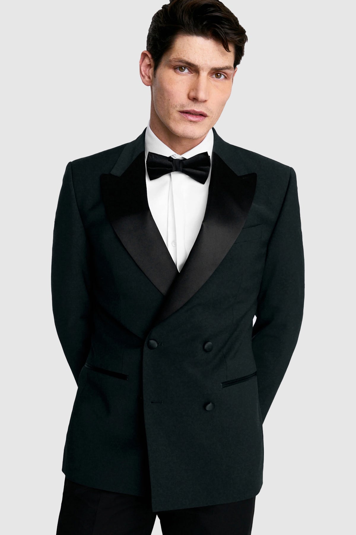 Herbie Frogg Black Double Breasted Tuxedo