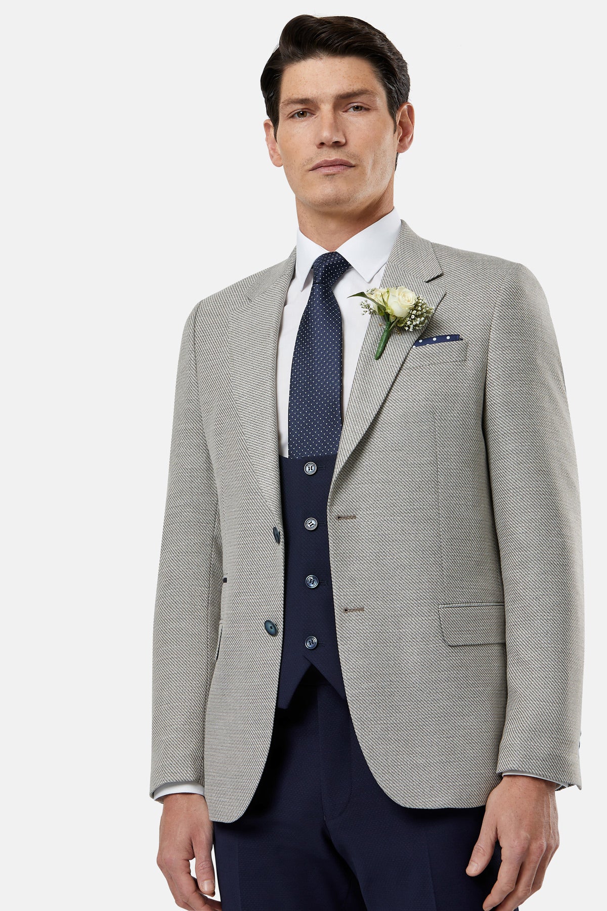 Harold Beige Jacket By Benetti Menswear 