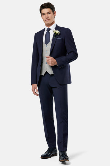 Harold Beige Waistcoat By Benetti Menswear 