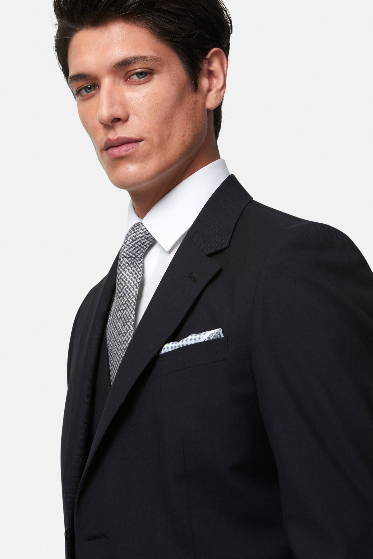 James Black Suit By Benetti Menswear 