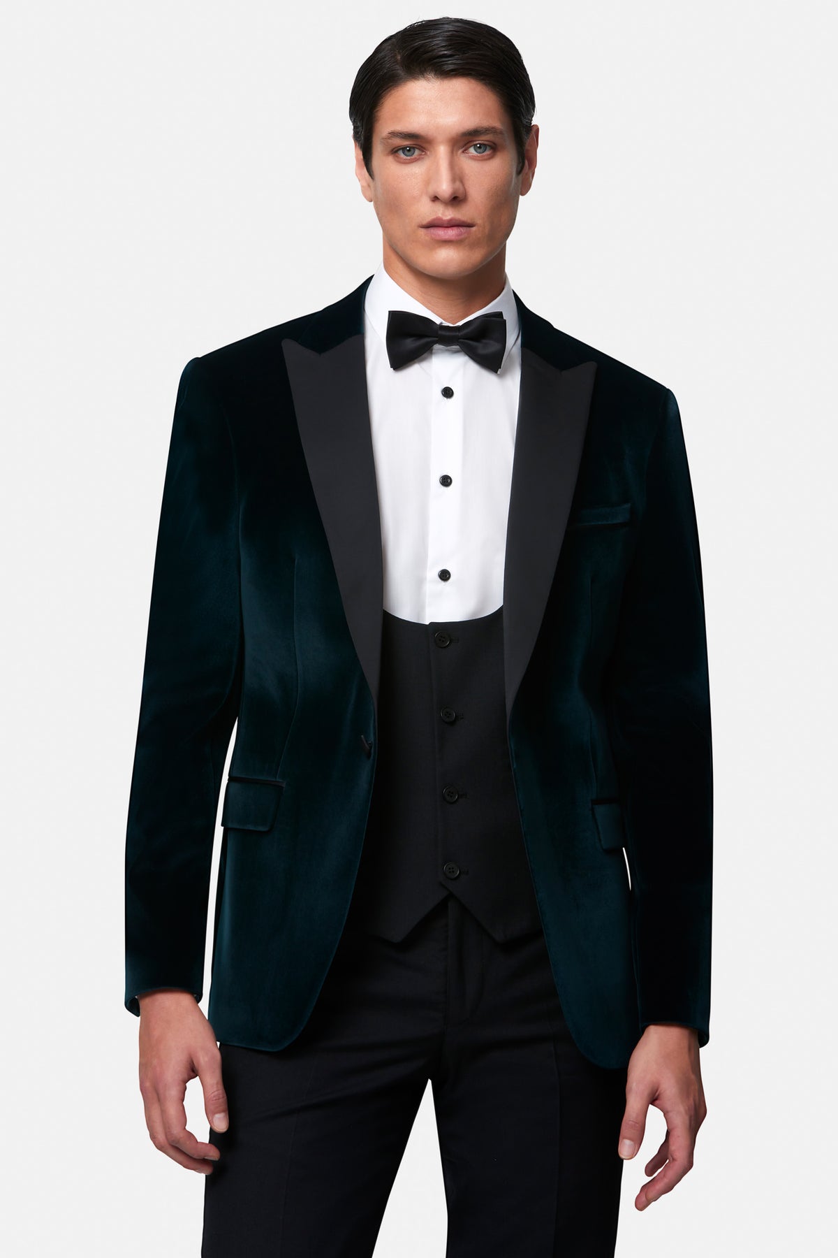 Jasper Emerald Velvet Jacket By Benetti Menswear 