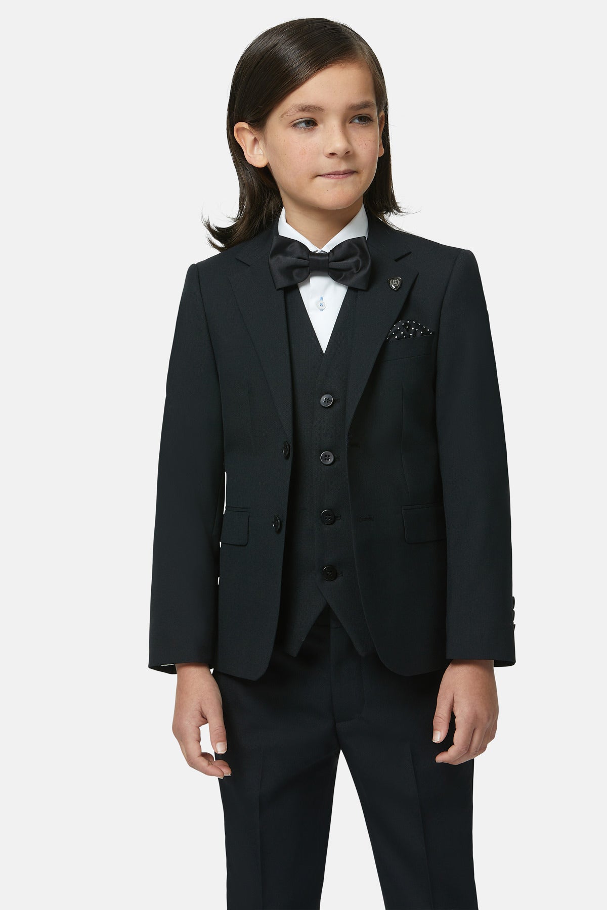 Boys Black Suit 