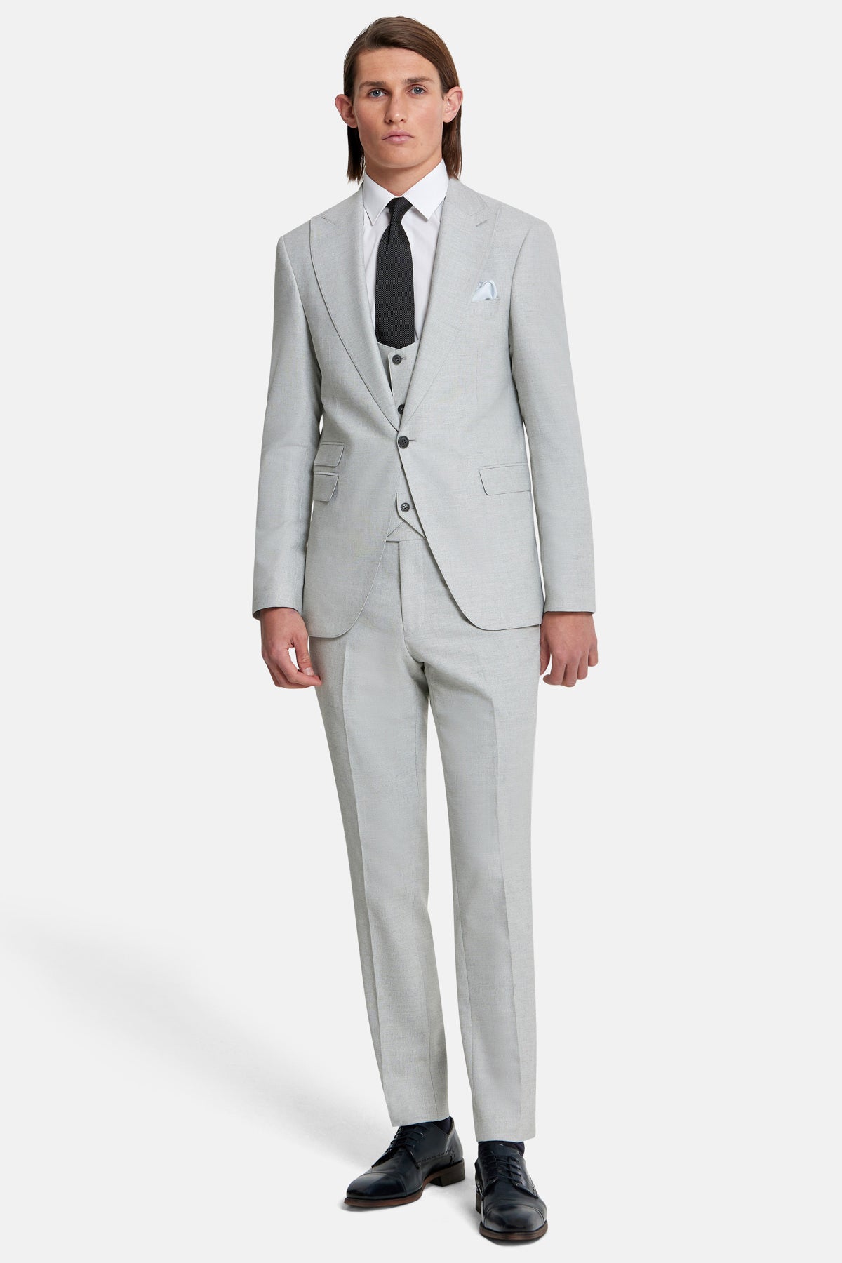 Napoli Silver Debs Suit 