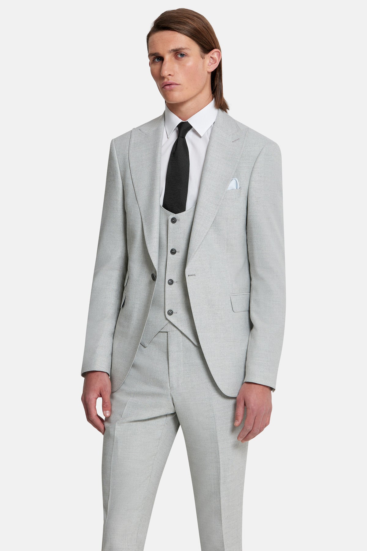 Napoli Silver Debs Suit 