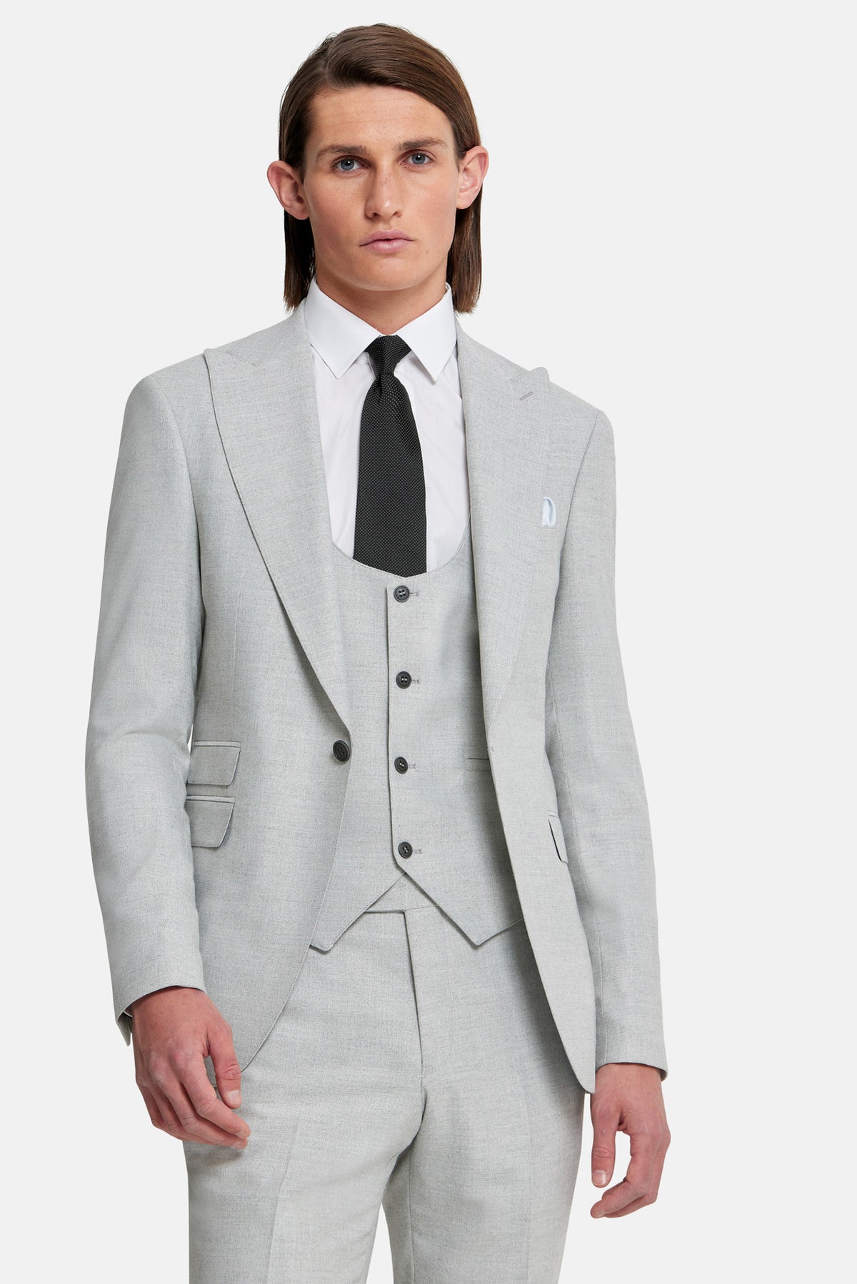 Napoli Silver Debs Suit 