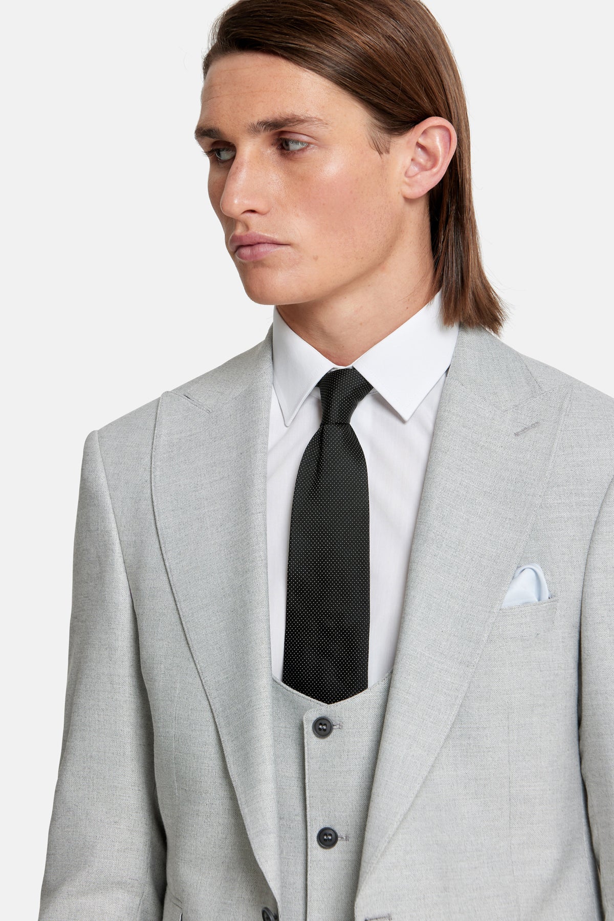 Napoli Silver Debs Suit 