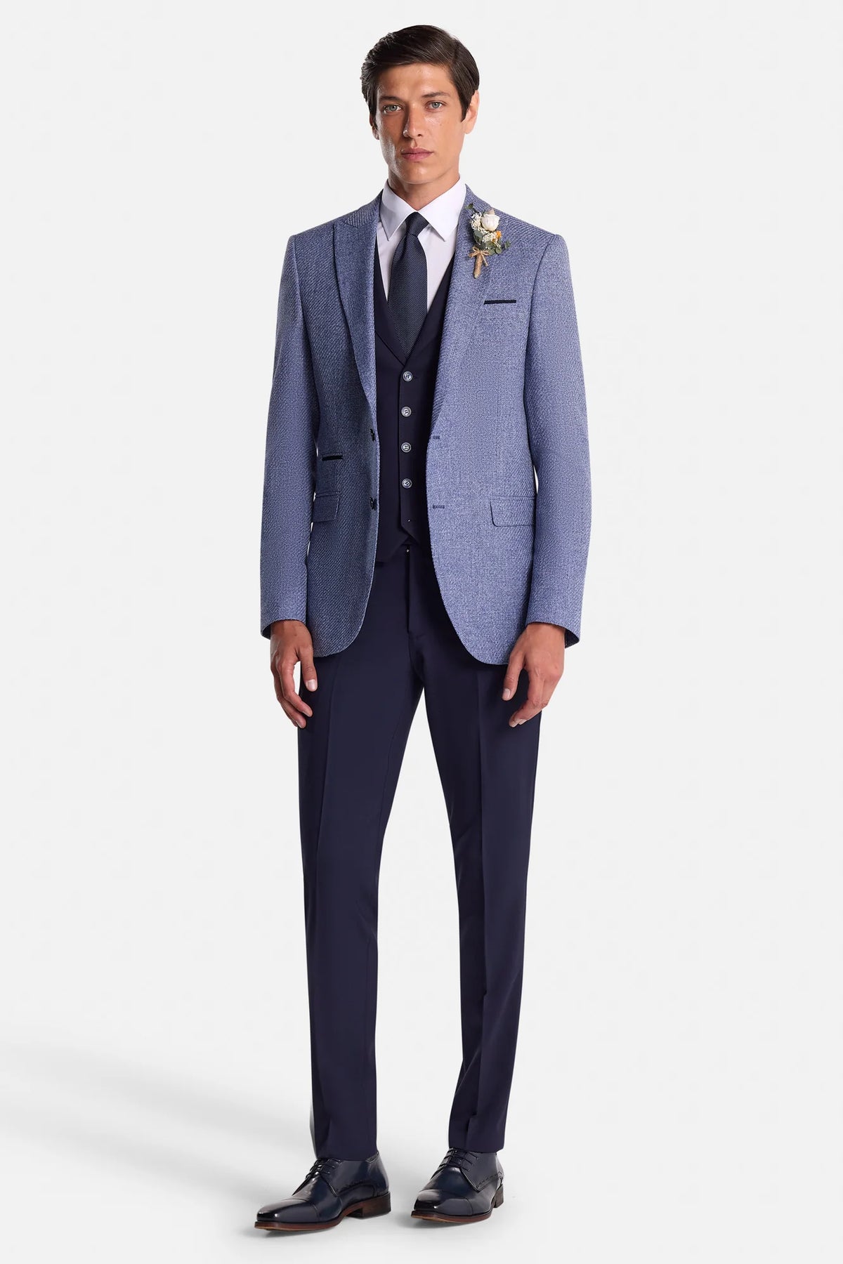 Simon Tweed Hire Blue