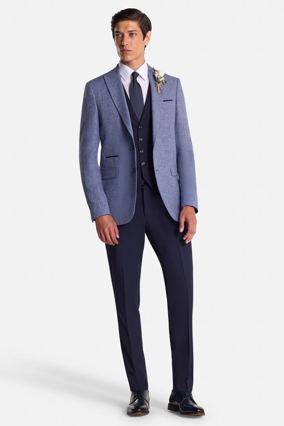 Simon Tweed Hire Blue