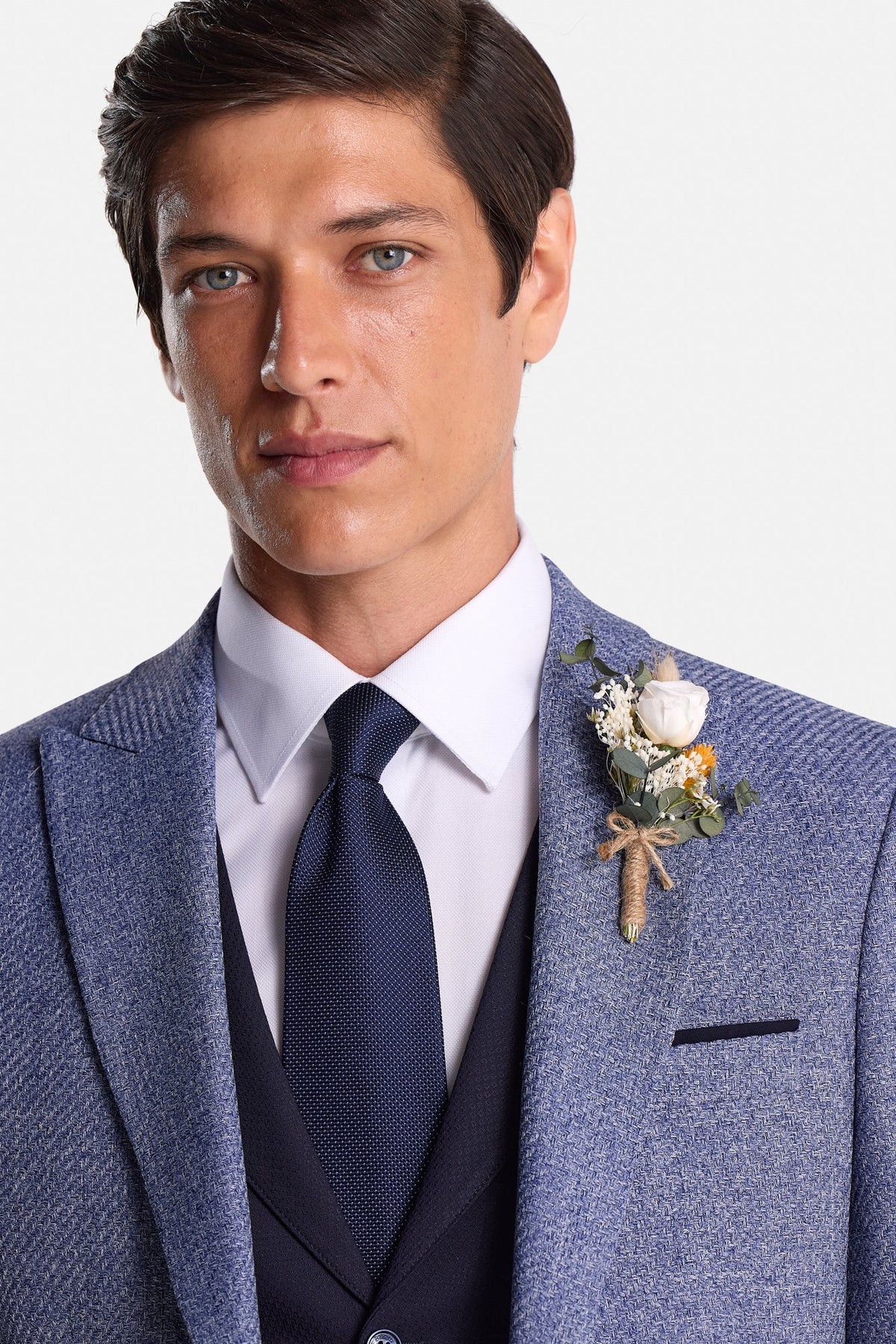 Simon Tweed Hire Blue