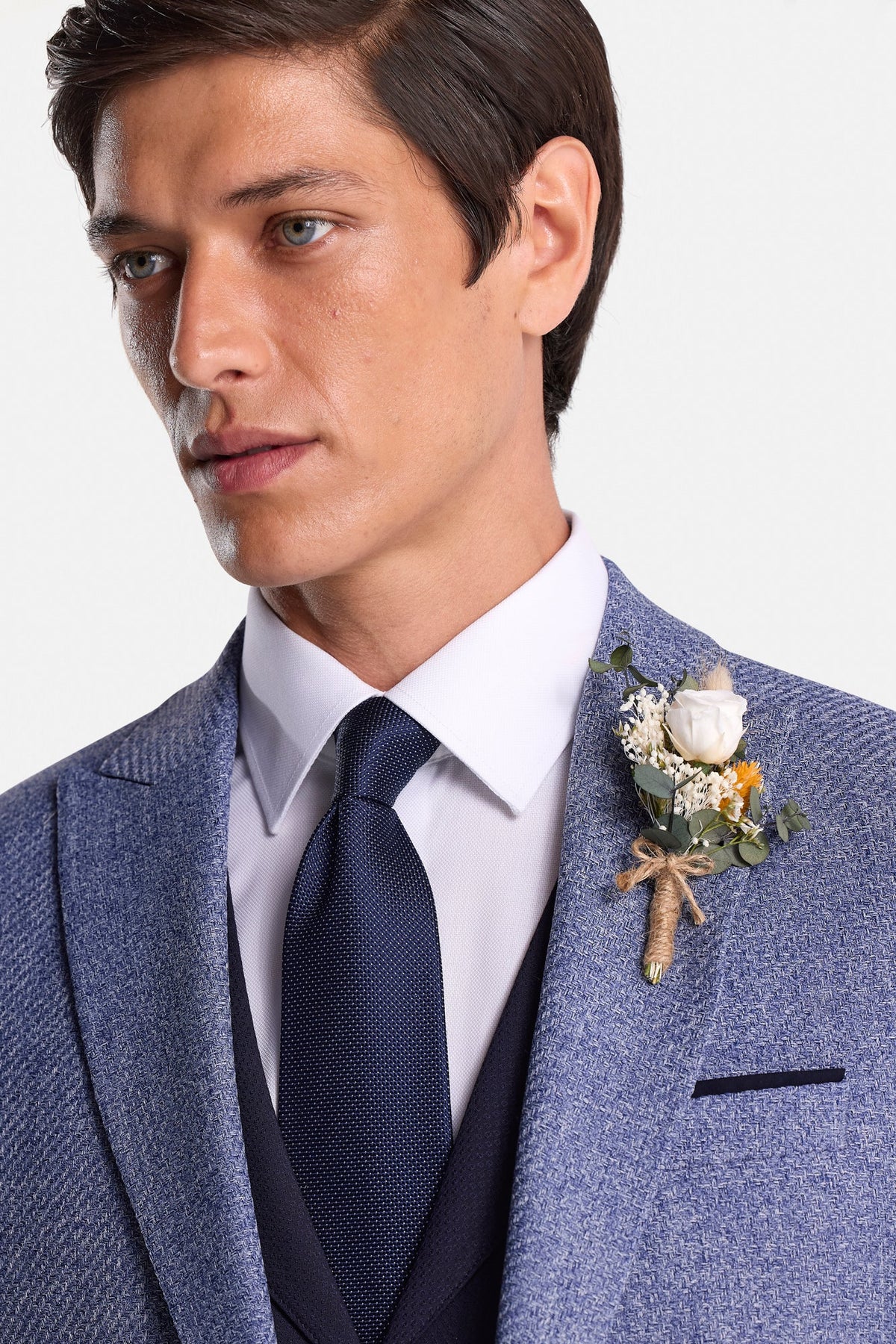 Simon Tweed Hire Blue