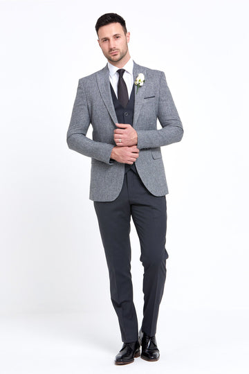 Benetti Simon Grey Wedding Suit 