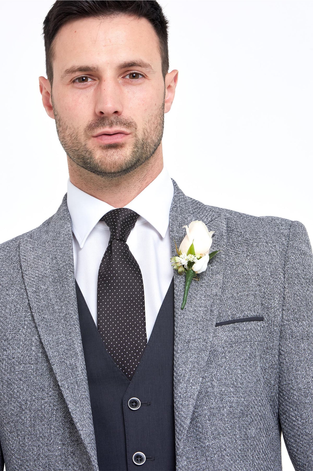 Benetti Simon Grey Wedding Suit 